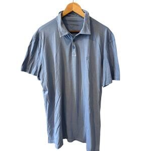 John Varvartos Polo Shirt Blue XL